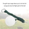 Golf Fly Rope Driving Ball Rope Golf Ball Fly Swing Hit Shot Training Practice Aid