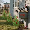 Artificial and Cypress Tree Outdoor Christmas Decoration with Ground Insertion Decorative