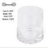 Elegant Gold Rim Glass Drinking Tumbler