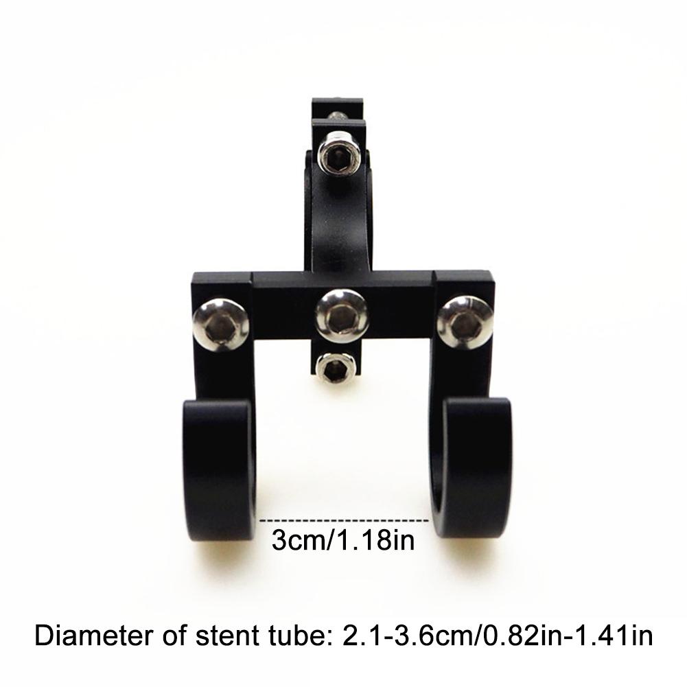 Multi-functional Bicycle Scooter Modification Accessories Front Perforated Aluminum Bicycle Dou A8B2