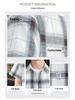 Men's Summer Plaid Short Sleeve Casual Shirt - Versatile Japanese Style