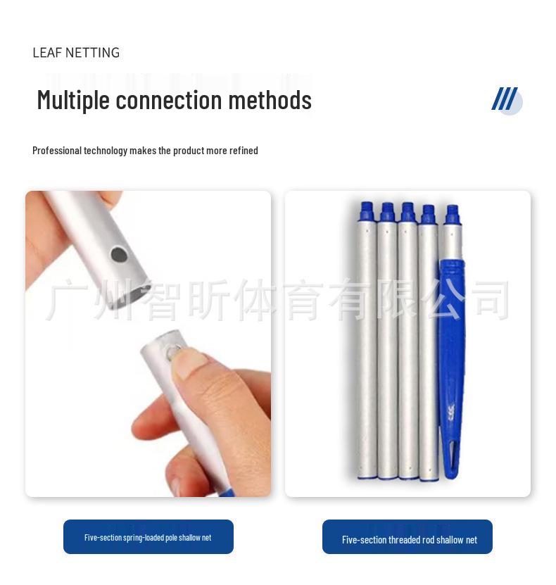 Five-Section Pool Skimmer: Shallow Net for Cross-Border Pool Cleaning