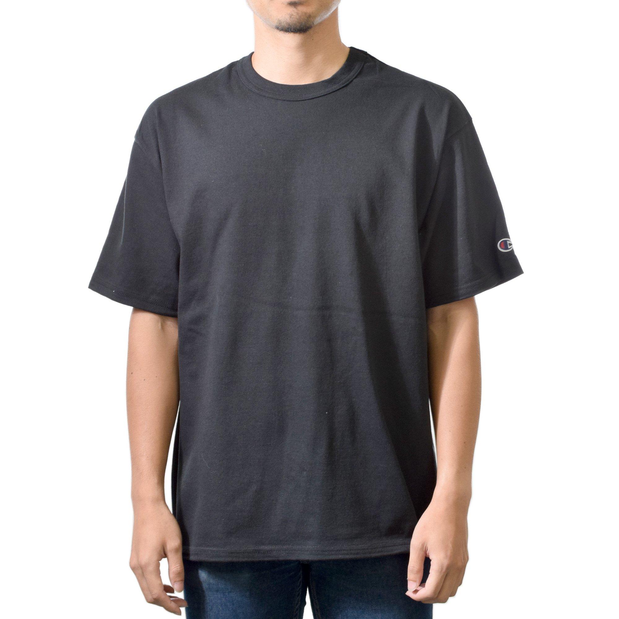 

Мужская футболка Champion Heritage Jersey с коротким рукавом, 7,0 унций (Л, Черный) [Использовал] чёрный