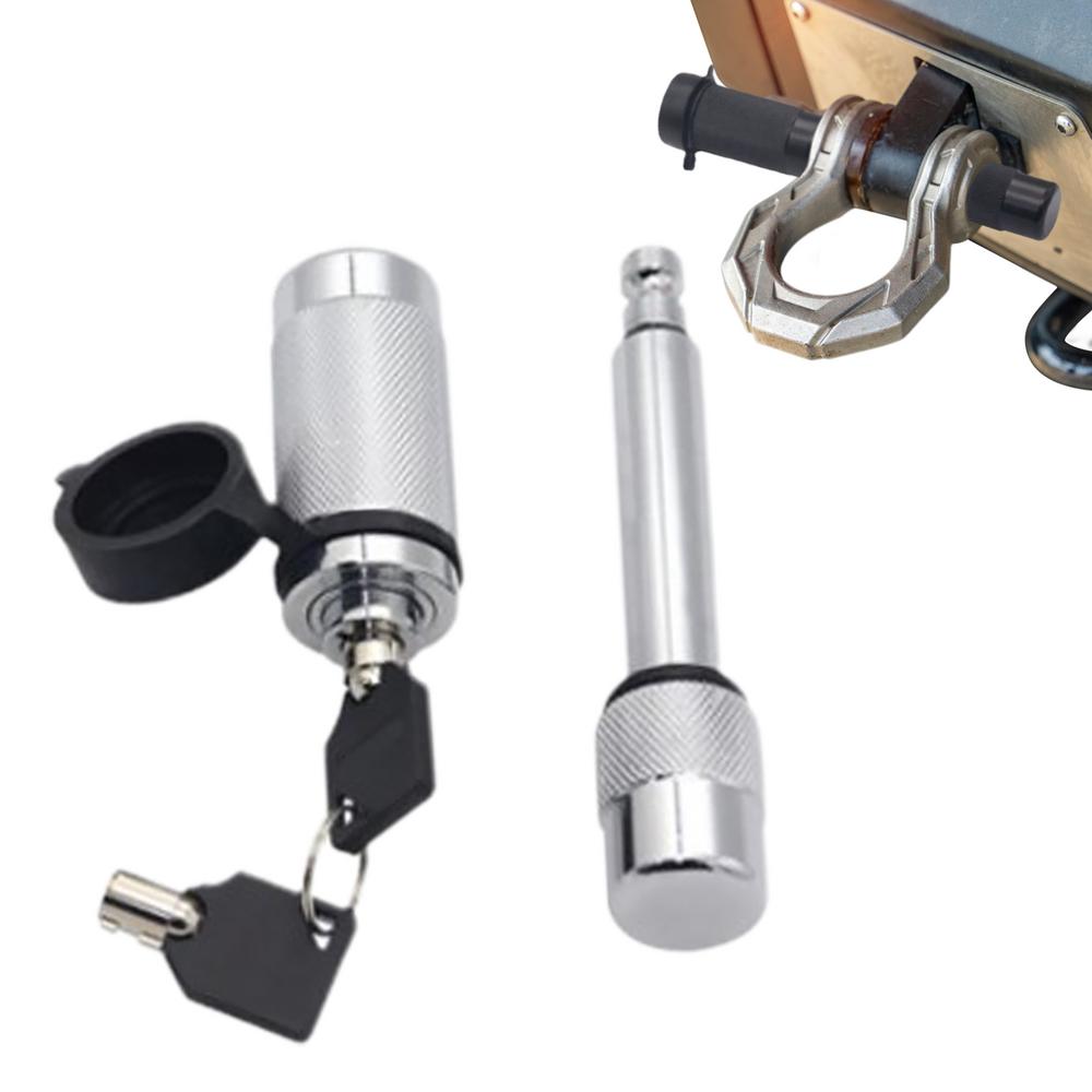 

Замок-защелка для автофургона из нержавеющей стали, штифтовой замок для буксирного устройства, прочный замок, защитное устройство, противоугонный замок-защелка для прицепов, автофургонов и т. д. серебряный