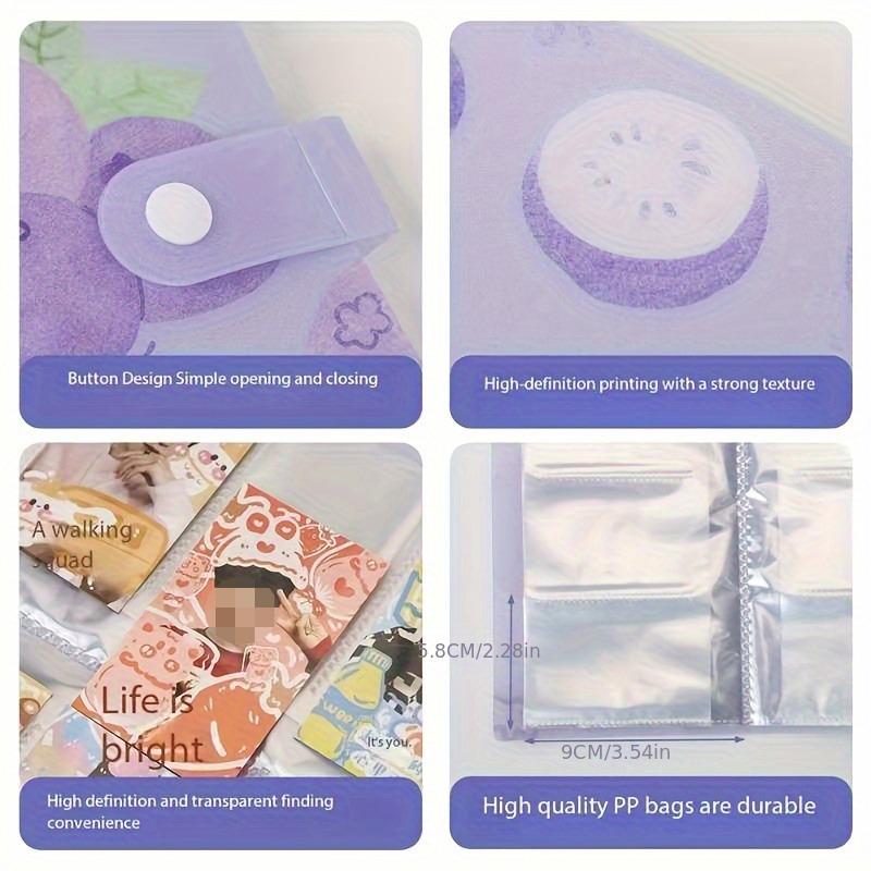 3-Inch Photo Picture Albums Cute Fruits Card Holder 120/240 Slots Card Display Kpop Albums for Photos Idol Photocard Holde