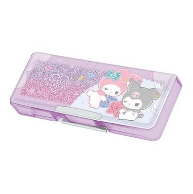Compact Pen Case My Melody Double-sided & Kuromi/Munyatto