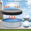 Copertura per Piscina per Cani Copertura Rotonda per Piscina Resistente all'Usura Tessuto Oxford Manicotto Protettivo per Bambini e Animali Domestici Vasche da Bagno