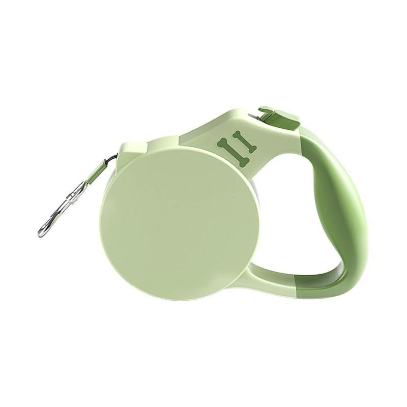 

3/5 м Выдвижной поводок для собак Маленькие Средние Собаки Кошки Автоматический Прочный Прочный Питомец Нейлоновый Поводок Выгул Тяговое Рулетка Товары для питомцев 3m зелёный