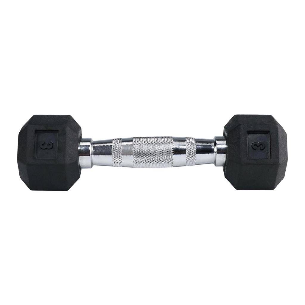 Fitness Dumbbell Hand Weight Training Barbell Octagonal Non-Slip Surface Ergonomic Handle Full Body