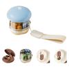 Plastic 4 Grids Pill Box Sealed Travel Pill Container Multi-functional Pill Dispenser  Fish Oil