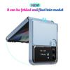 Clear Ultra Thin PC Case for Samsung Galaxy Z Flip 8 4 7 6 5 5G Flip7 FE Flip8 Flip4 Flip5 Flip6 Flip3 Flip 3 2 Anti-Knock Bag