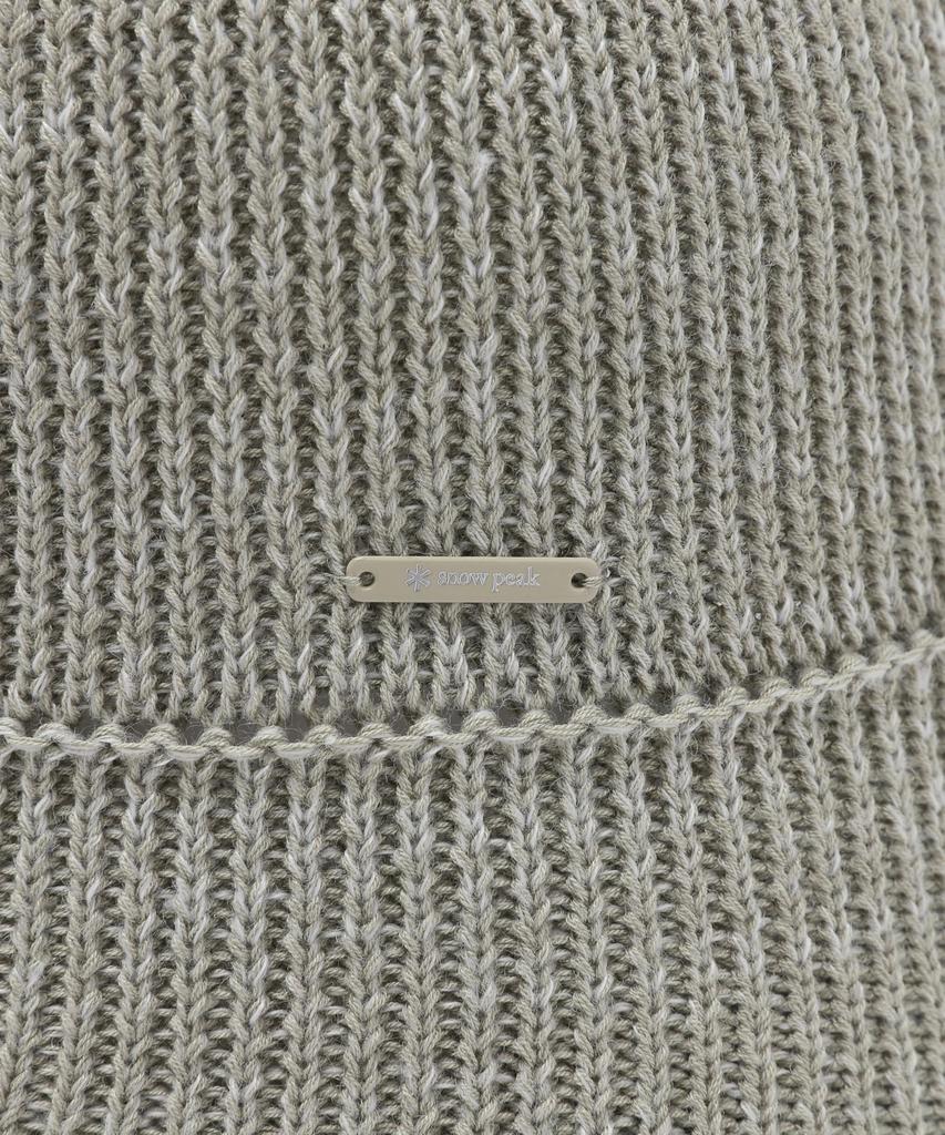 Snow Peak Summer Knit Hat, size M, GS-S25SWFKC76, perfect for camping, outdoor activities, and festivals.