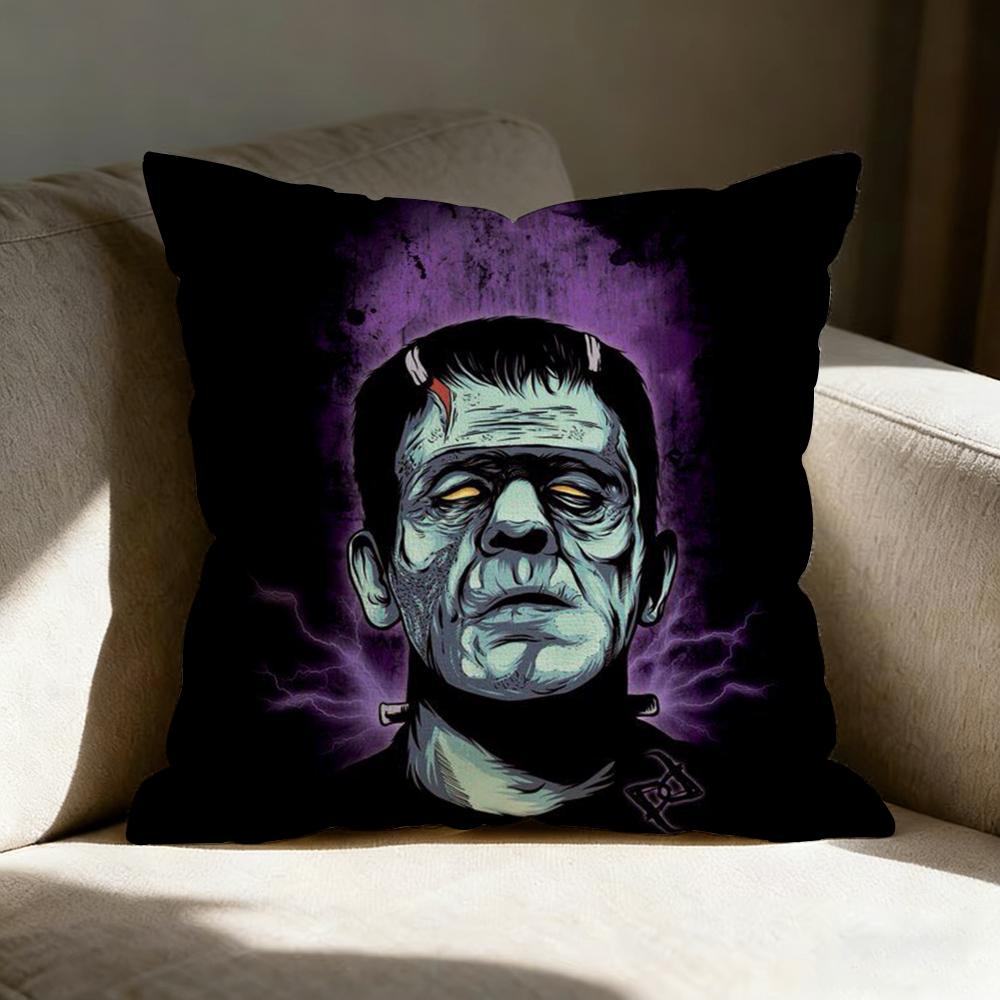 anime U-Universal M-Monsters Horror Pillow Case pillowcase, double-sided printed, sofa cushion, bedroom headboard pillow