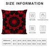 Bohemian Ethnic Decorative Cushion Cover Silky Short Plush Double-Sided Printed Pillow Case For Sofa All Seasons Home Decor Gift