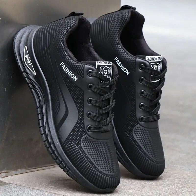 Men Spring  New Casual Shoes Sneakers Durable Outsole  Fashion Running Shoes Men's Mesh Breathable Shoes Zapatillas Hombre
