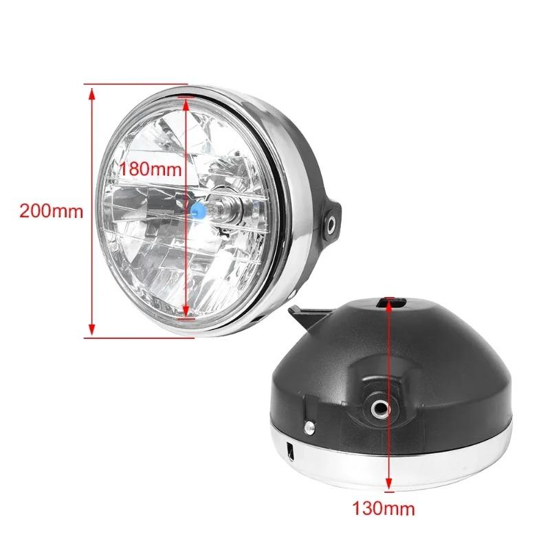 

For 12V Vintage Head Light Lamps Hornet 600 900 CB400 For Front Round Motorcycle Headlight