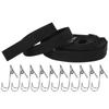 Camping 19Pcs Separated Loops Hanger Adjustable Picnic Storage Lanyard Strap With Clips