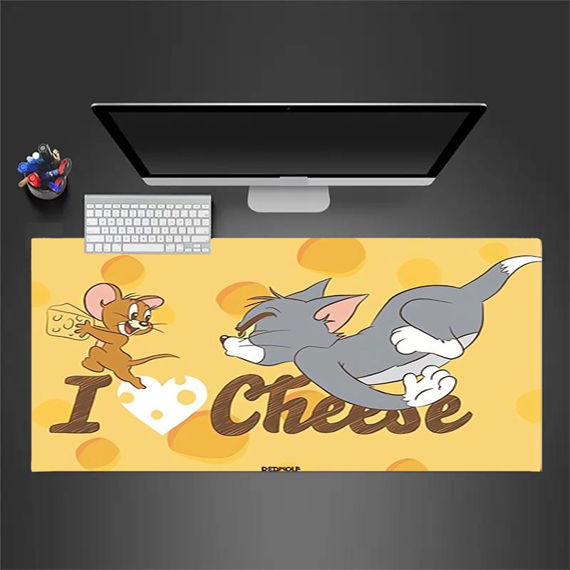1pc Tom Jerry Cheese Computer Pad with Vibrant Print, Mouse Pads for Desk 154