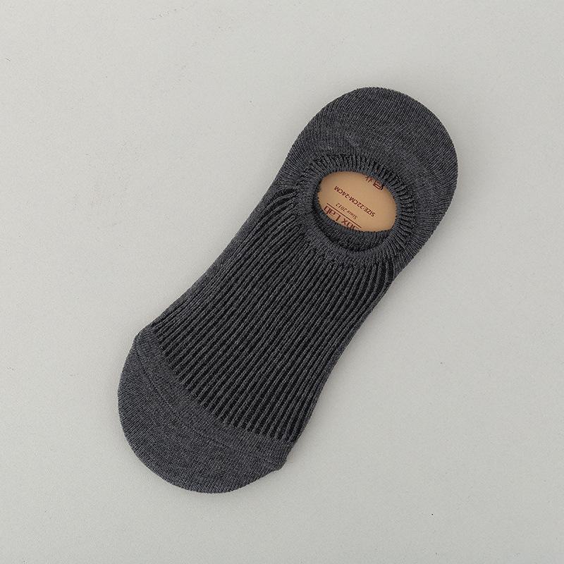 Dopamine Boat Socks: Non-Slip, Solid Color, No Heel, Low-Cut, Lightweight Summer Socks