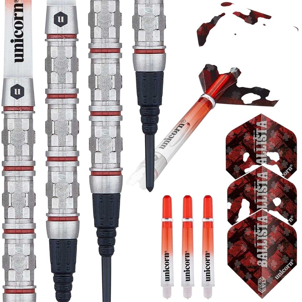 Unicorn Tungsten Lettering Darts Set