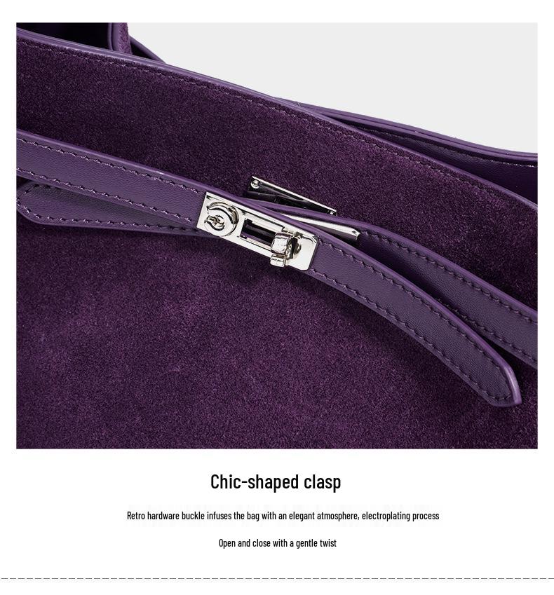 2025 Frosted Leather Women's Underarm & Crossbody Handbag - Versatile Commuter Small Square Bag