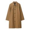 Womens Long Sleeve Trench Coat Wind Lapel Single Breasted Outerwear 2025 Street Style