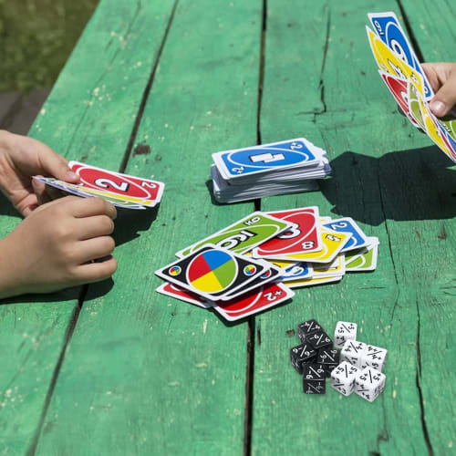 Oleporel 24 Dice Counters, Token Dice, Loyalty Dice, D6 Dice, White +1/+1 and Black -1/-1, Compatible with Magic, MTG, CCG, and Card Game Accessories