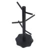 Sturdy Bamboos Cup Holder Drying Rack For Kitchen Bathroom Countertop Organize Cups Utensils Keys Jewelry