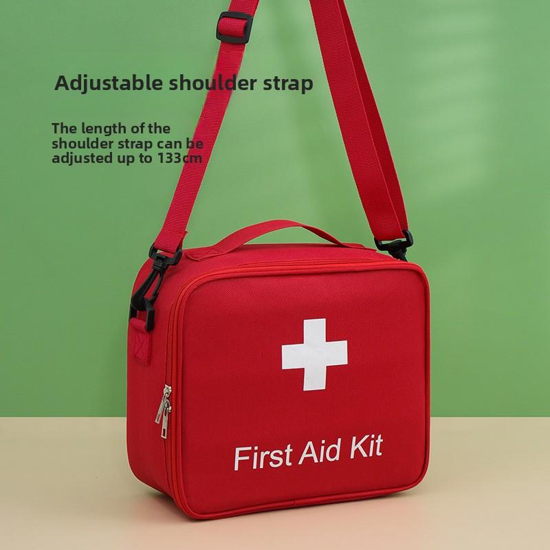 Portable Medicine Storage Bag for Home and Travel, Large Capacity Medical and Family Medicine Box/medicine Bag