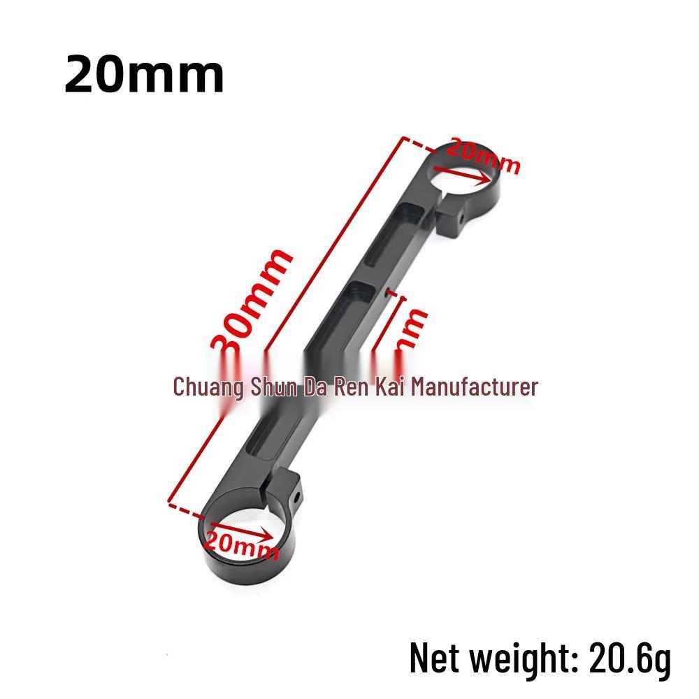 Aluminum Alloy Drone Folding Spray Boom Connector, 20mm/25mm