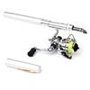 Collapsible Fishing Rod Reel Combo Mini Fishing Rod Kit Pocket Fishing Rod Kit  for Freshwater