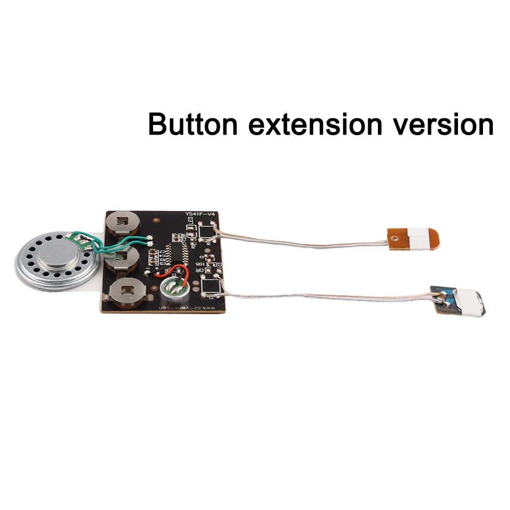 30S Recording Audio Decoding Board Light Sensitive Control Programmable Audio Module Electronic Greeting Card DIY LR1130 Power