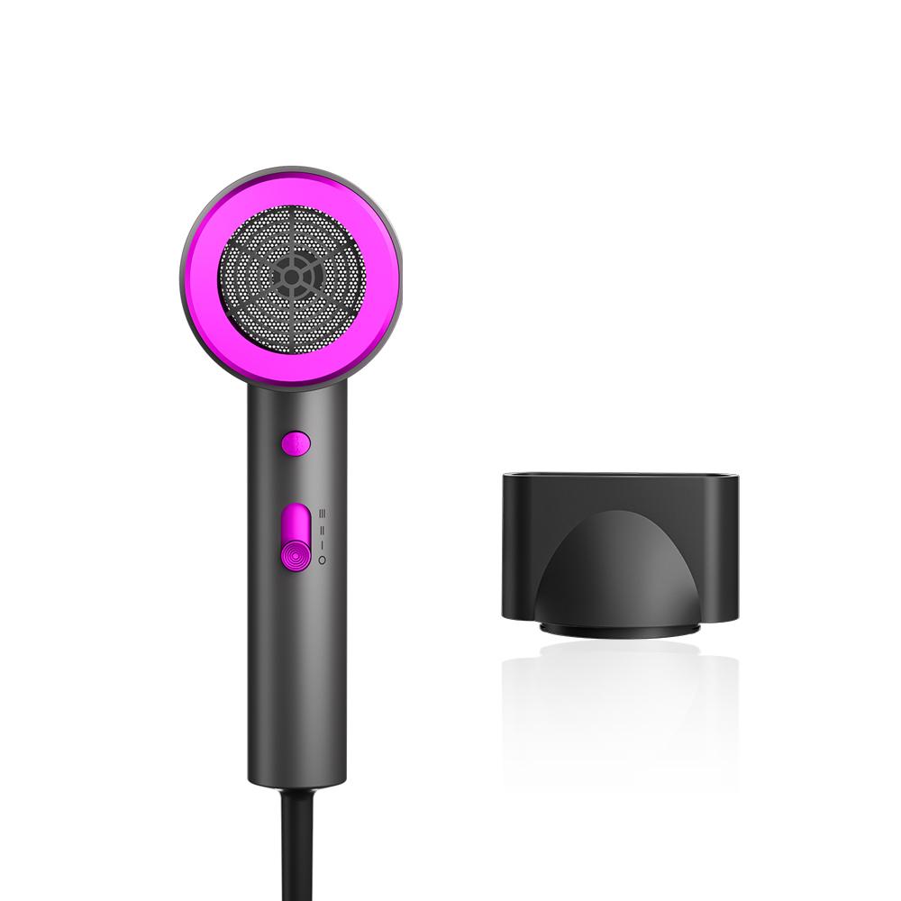 Фен 220В Машина для сушки волос 1600Вт Профессиональный фен Быстрая сушка Бытовой фен с регулировкой горячего и холодного воздуха