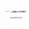 UJOY Hair Slides French Barrette Hair Clips Craft DIY Decorate Silver Tone Multiple Choices for Women (9cm-Steel clip) (Pack of 20)