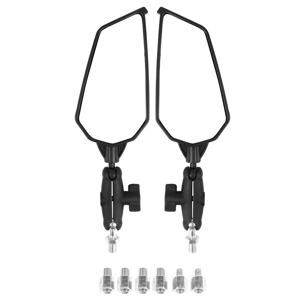 

Motorcycle 10mm/8mm Universal Folding Rearview Mirrors Rear Side Mirror Accessories For BMW R1200GS R1250GS R1300GS S1000R/XR чёрный