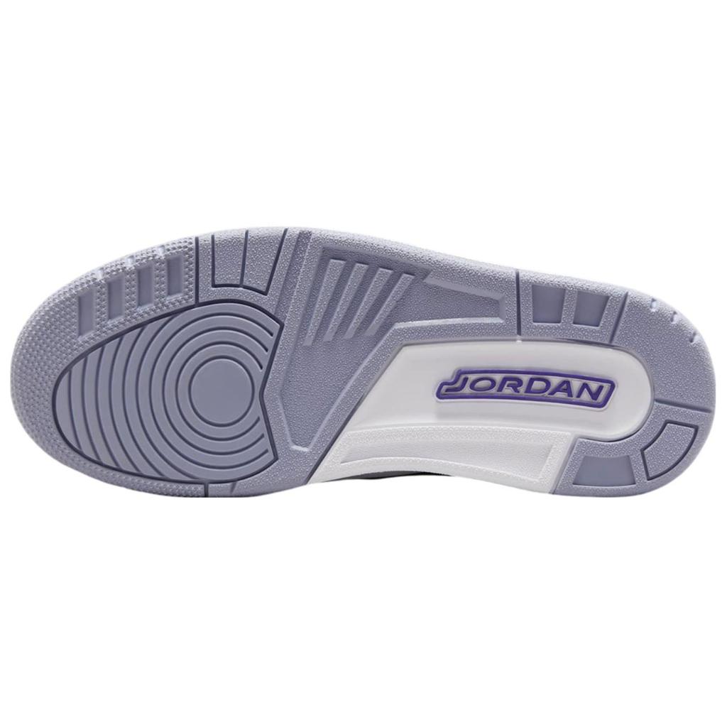 Jordan Legacy 312 Low Comfortable Versatile Non-Slip Wear-Resistant Low-Top Retro Basketball Shoes Men Sneakers White Black Purple CD7069-108