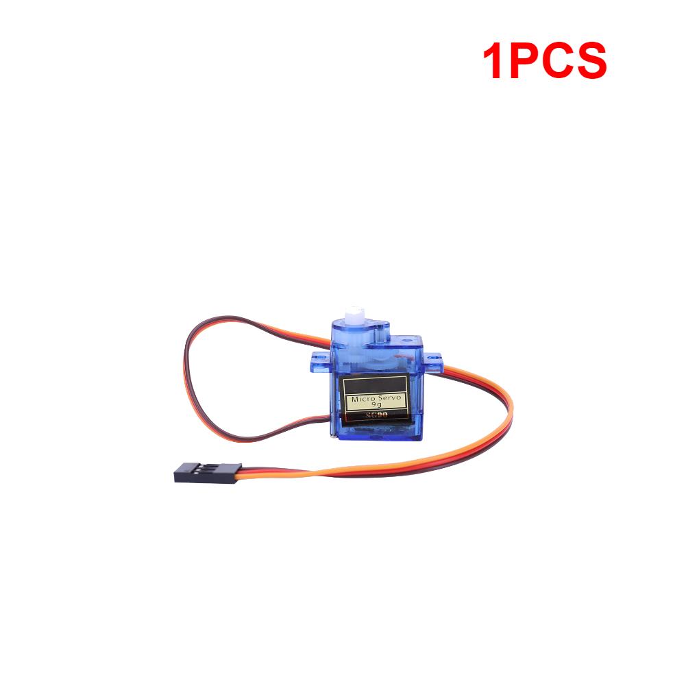 1-20pcs SG90 Servo Micro 9G 180/360 Degrees Mount Kit for RC Car Toy Airplane Aircraft Helicopter Fixed-Wing Micro Gear Servo