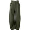 Sancai Women's 2026 Autumn Casual High-Waisted Cargo Pants