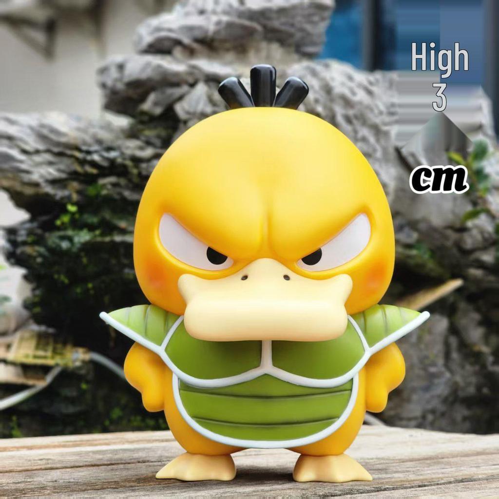 Tsundere Squirtle Golduck 1:1 Pokemon Figurine - Large Trendy Toy