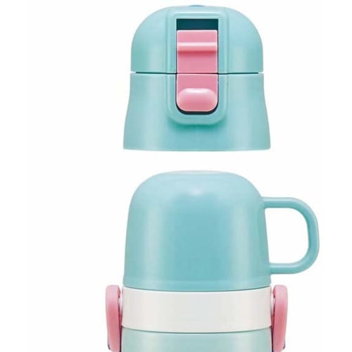 Skater Stainless Steel Water Bottle Replacement Spare Cup Light Blue SKDC4 for SKC4 P-SKDC4-C