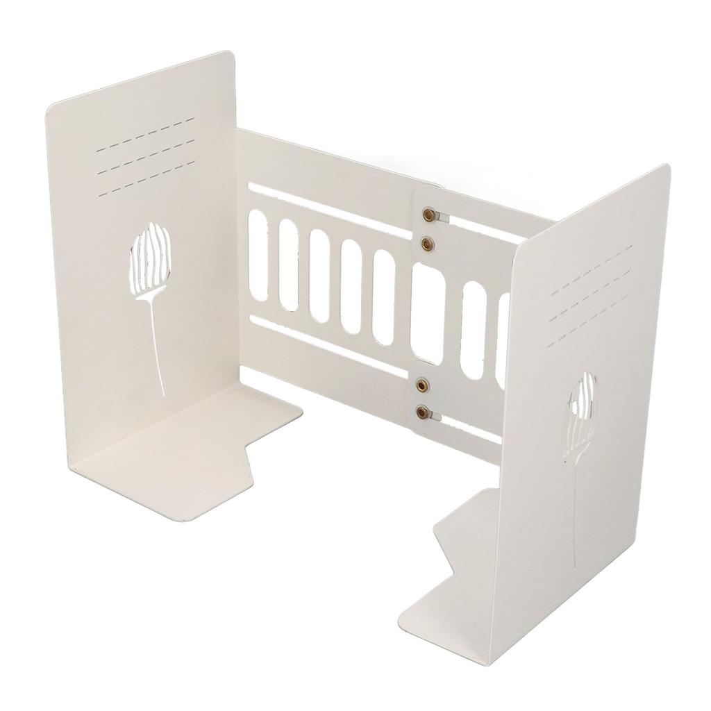 4Pcs Retractable Book Ends Retractable Design Heavy Duty Metal Widely Used Metal Bookends for Books