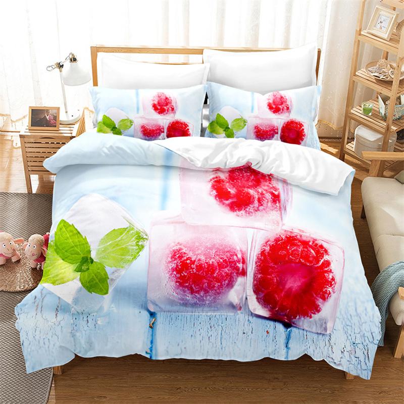 Ice Cake Bedding Set Beach Starfish Duvet Cover Boys Girls Duvet Cover Bedroom Gorgeous Bedding King/Queen Duvet Cover Set