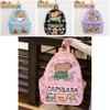 Fun Capybara Inspired Children Backpack Ample Space Lightweight Design For School