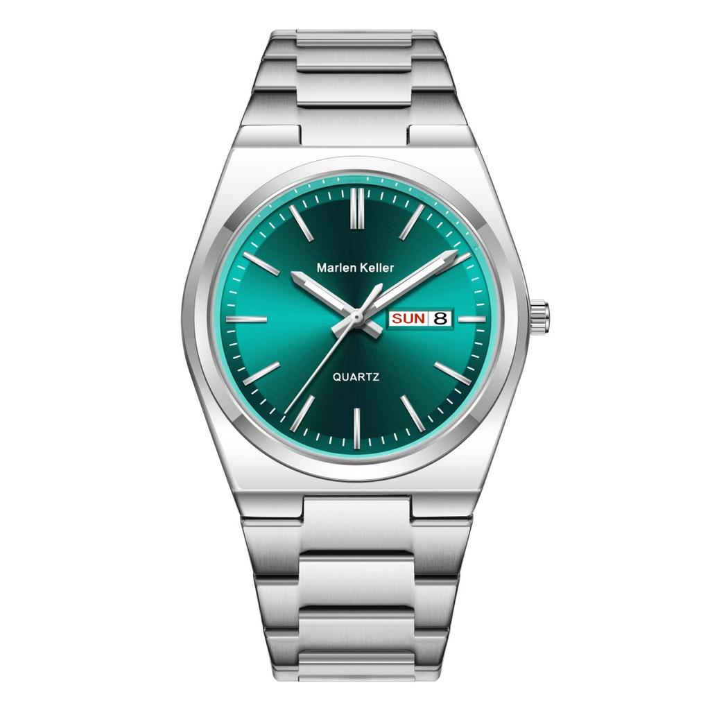 Luxury Quartz Man Wristwatch Sport Men Watches Waterproof Luminous Date Week Stainless Steel Men's Watch