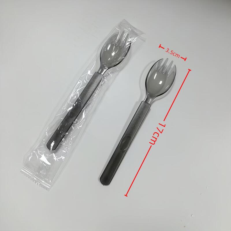 Chixing Disposable Thickened Plastic Spork Set