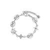Spleißdesign 925 Silber Armband Herren Armbänder M03187