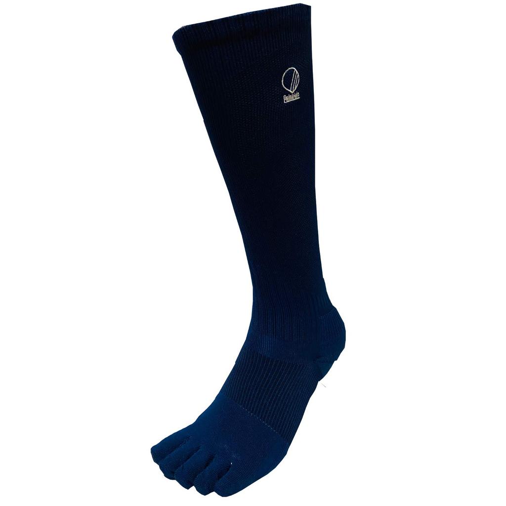 Palourde JushinSOX Center of Gravity Long Size Made In Shock Grip L0010 Socks, Navy, M, 23-25cm, Japan, Muscle-Adjusting Socks, Fit, Five-Toe,