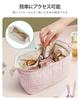BAGSMART Cosmetic Pouch Large Capacity Makeup Cosmetics Storage Travel Portable Multifunctional Cute Brush Bag Supplies Business Trip