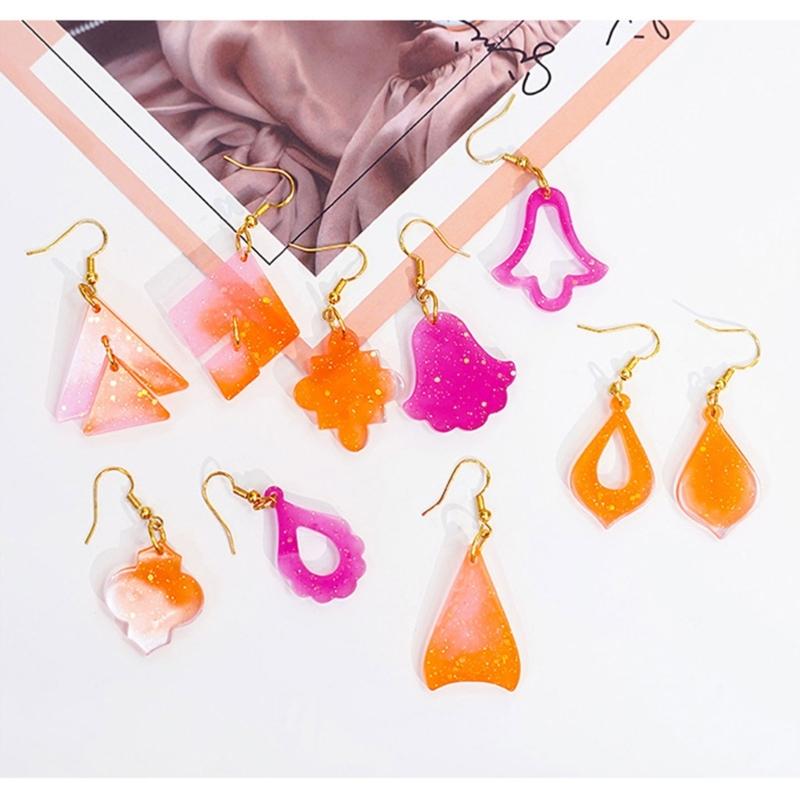 Unique Pendants Crafting Silicone Mold for DIY Enthusiasts Dainty Jewelry Pendant Mold Unique Handmade Accessory Mold