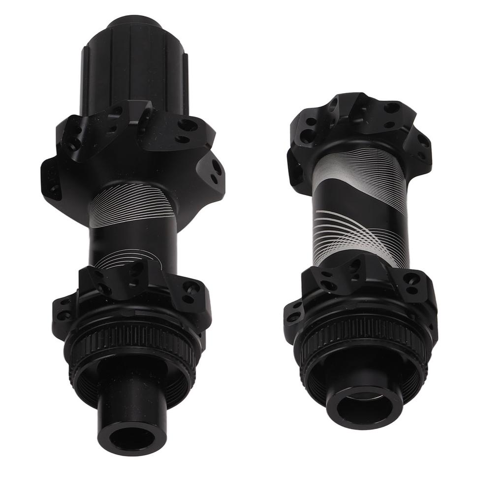 Aluminum Alloy Bike Hub Set 2 Front and 4 Rear Bearings Layout Mountain Bike Hub for Riding
